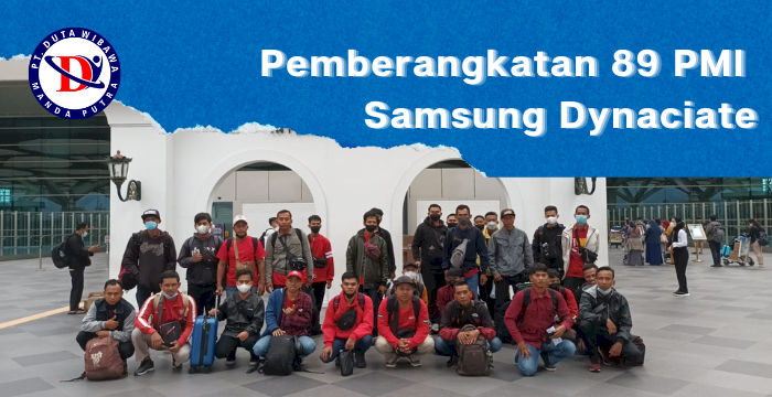 89 PMI dari Duta Wibawa Bekerja di Samsung Dynaciate Malaysia