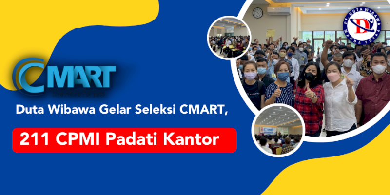 Duta Wibawa Gelar Seleksi CMART, 211 CPMI Padati Kantor