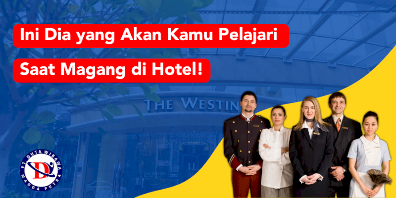 Ini Dia yang Akan Kamu Pelajari Saat Magang di Hotel!