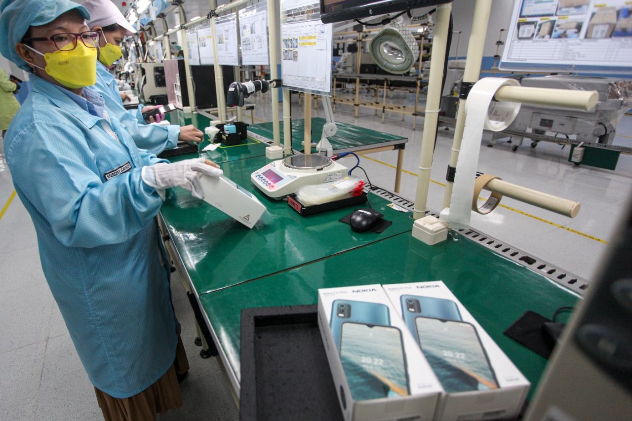 kerja di pabrik elektroknik